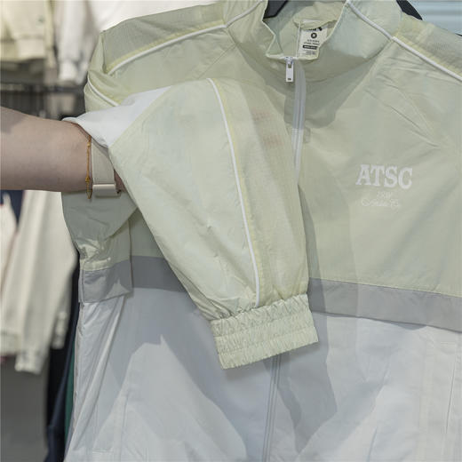 安踏运动外套女子2025秋季新款防泼水梭织夹克休闲上衣162538601N 商品图8