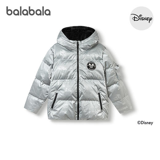 【迪士尼IPbalaOne】巴拉巴拉童装儿童羽绒服男女童2025冬易打理 商品图4