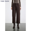 商场同款PURE TOUCH女装25秋冬新款宽松休闲裤高腰OL简约挺括长裤 商品缩略图0