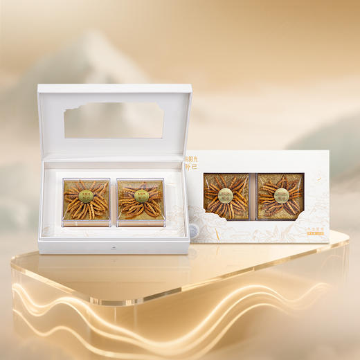 【东阳光一路生花虫草礼盒】线下门店爆款！高端系列、深度免洗、腺苷含量高出国标400% 商品图1