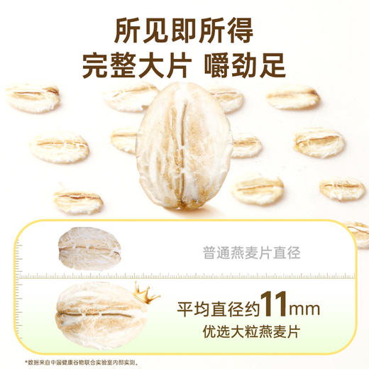 好麦多 国燕一号有机大粒燕麦片 888g 商品图3