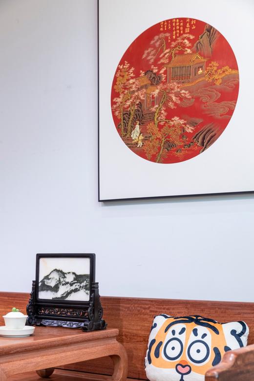 红桥红  家具严选  缅甸花梨(大果紫檀）  【空间搭配】 商品图7