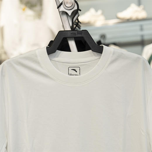 安踏短袖男子2025冬季新款宽松舒适简约潮流百搭针织T恤152541102 商品图2