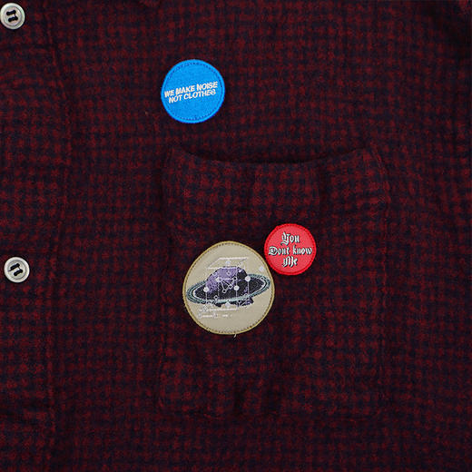 UNDERCOVER Shirt blouse 法兰绒羊毛衬衫夹克外套 商品图2