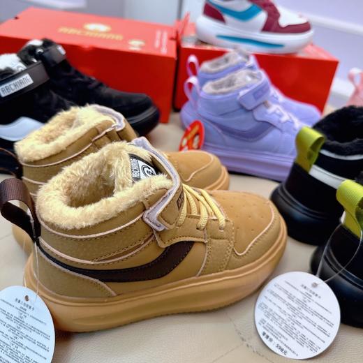 清仓秒杀💥正品ABC中大童加绒休闲运动鞋，行走的小暖炉👍原盒发货～ 商品图3