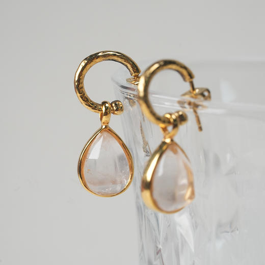 北京仓｜Goossens Paris-Cachemire-水晶 耳环［法国设计师］ 商品图2