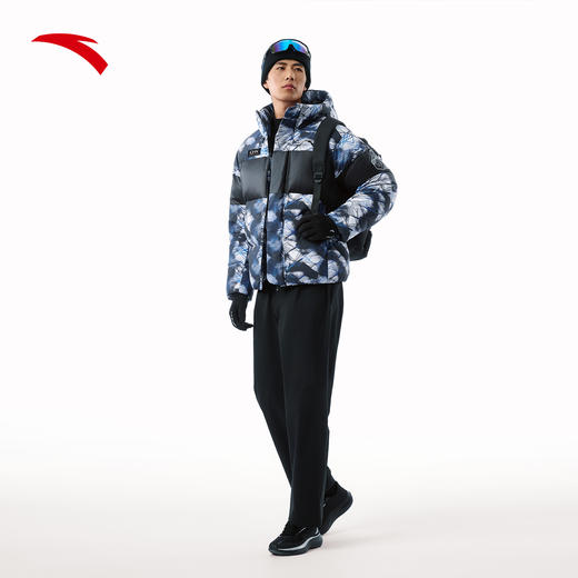 安踏六度芯羽绒服丨短款连帽棉服男士冬季新款保暖外套152547940 商品图3