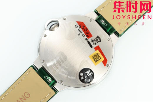 AF卡地亚蓝气球系列 蓝气球40系列男款 新尺寸40mm 罗马面 绿盘 男士腕表 商品图5