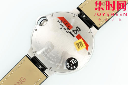 AF卡地亚蓝气球系列 蓝气球42系列男款 新尺寸40mm 罗马面 黑色盘 男士腕表 商品图5