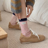 绒绒暖阳条纹布标暖绒袜袜子-纪念日百货门店同款167596504 商品缩略图1