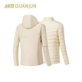 安踏冠军户外徒步系列 山锋羽绒三合一女防水透湿两件套162540622