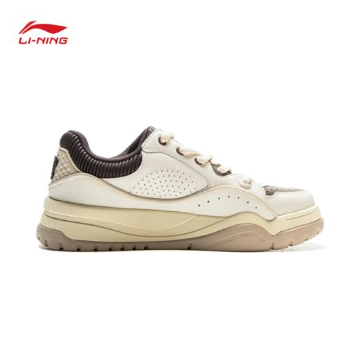 李宁布欧男子舒适软弹板鞋经典休闲鞋AGCV463 商品图3