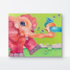 严泽明《小象》原作