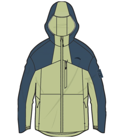 安踏正品男梭织运动上衣2025夏新款时尚潮连帽防晒风衣152526608