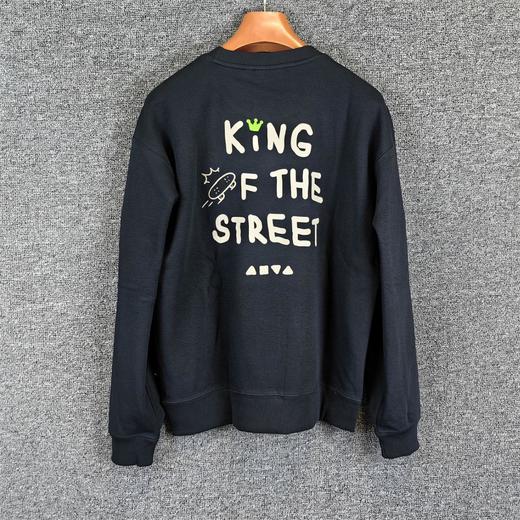 安踏潮流休闲长袖卫衣男女同款冬季新款加绒运动服上衣172548702N 商品图2