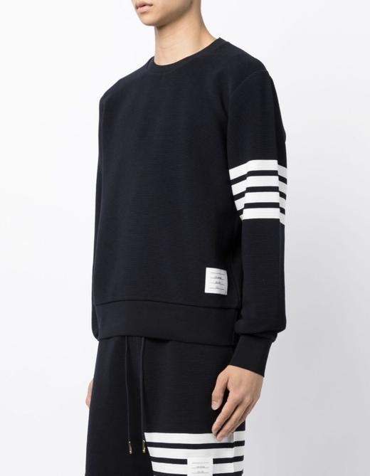 男款纯棉水波纹卫衣la022 商品图3