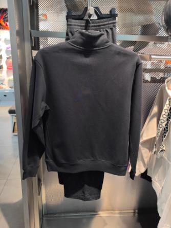 安踏卫衣男2025冬季新款透气立领户外半拉链长袖针织衫152547719N 商品图3