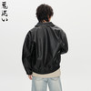 ONIARAI/鬼洗25秋冬新品复古阔型擦色皮夹克男式休闲外套 B340246 商品缩略图2