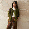 苔藓绿羊毛开衫｜复古百搭，高级显白【3-5天发货】 商品缩略图2