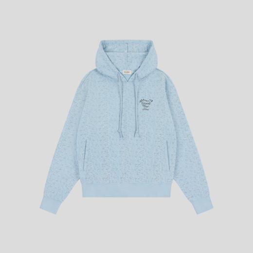 GOODBAI 'HAVE A GOOD DAY'印花碎花连帽卫衣 商品图2