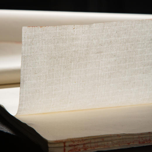 1981年红星牌四尺净皮罗纹老宣纸（一刀） 商品图12