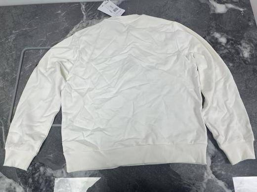 瑕疵Lacoste/法国鳄鱼 女士圆领纯棉植绒鳄鱼印花长袖卫衣 商品图1