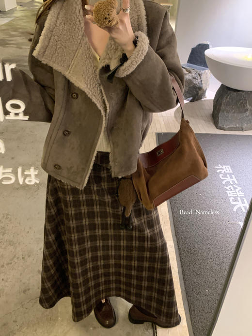 Read Nameless /可可拉贡羊羔毛外套 2025/11/6 商品图5