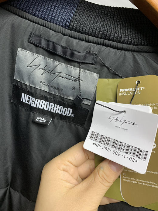 山本耀司联名款棉服飞行员夹克外套 商品图7