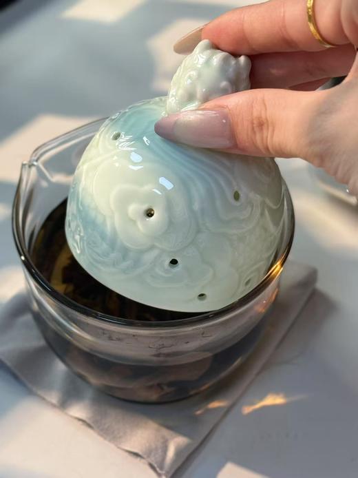 萌龙月光 盖滤杯 ， 看似是个潮流小方包，打开秒变 0.1㎡ 私享茶台 商品图1