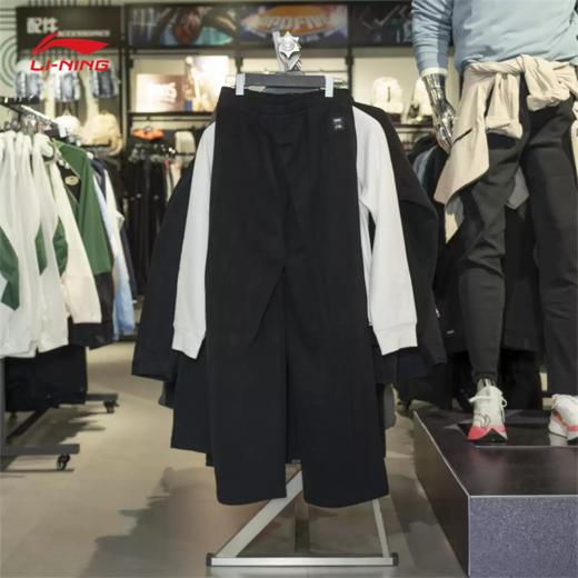 李宁运动卫裤女2025冬季新款英雄联盟联名保暖百搭长裤AKLV848 商品图1