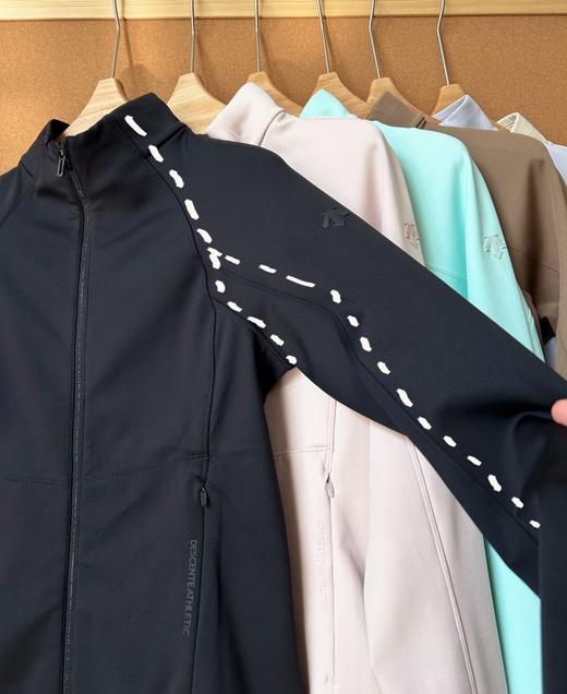 迪桑特秋冬季女士修身立领长袖加绒打底外套 ye 334649 商品图12