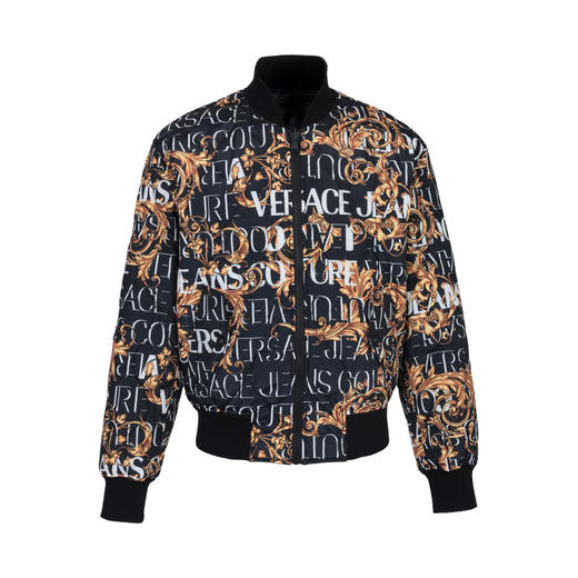 【超惠秒】Versace 范思哲 男士 双面穿 品牌独特印花 夹层填充保暖夹克外套 10921 商品图3