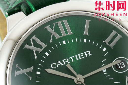 AF卡地亚蓝气球系列 蓝气球40系列男款 新尺寸40mm 罗马面 绿盘 男士腕表 商品图3