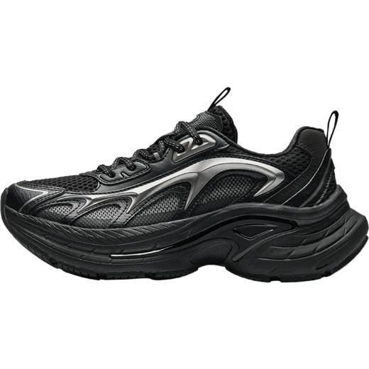 【王一博同款】安踏扶摇LT丨厚底增高休闲鞋女冬季黑色老爹运动鞋122528857 商品图3