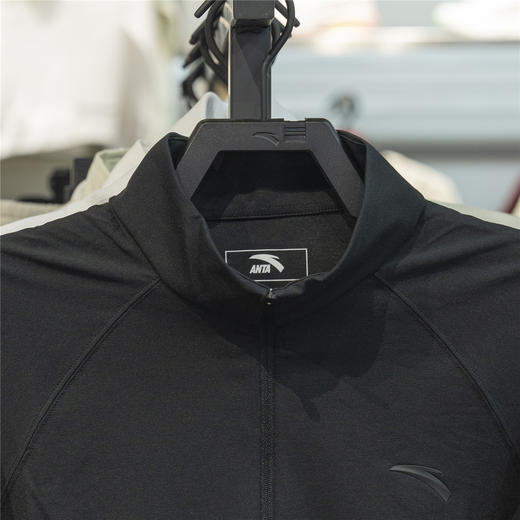 安踏男子新款户外立领时尚休闲运动长袖针织衫152536403 商品图2