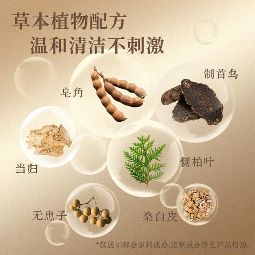 百年老字号 福林堂 植物洗发粉 151g/瓶 商品图2