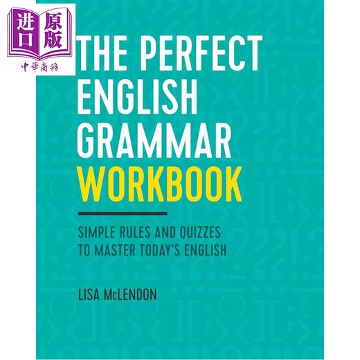 【中商原版】wan美英语语法练习册 掌握英语简单规则和测验 The Perfect English Grammar Workbook Rules Quizzes English 商品图0