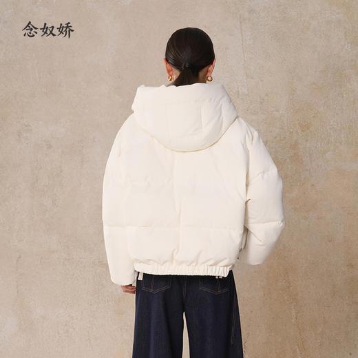 【商场同款】CNO5004 “2色元气羽绒服 ” 轻暖90白鹅绒 暖意十足 连帽羽绒服 商品图10
