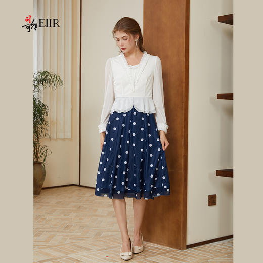 司歌弹力收腰长袖上衣T921222X 商品图2