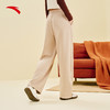 安踏直筒休闲裤女裤2025冬季新款简约百搭加绒卫裤长裤162548303N 商品缩略图3