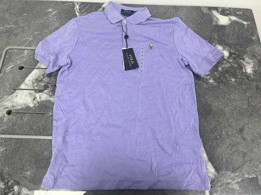 瑕疵Polo Ralph Lauren 男士春夏透气刺绣彩马标商务休闲短袖POLO衫 商品图0