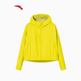 安踏龙耀夹克外套女2025新款关晓彤同款运动连帽上衣女162538607