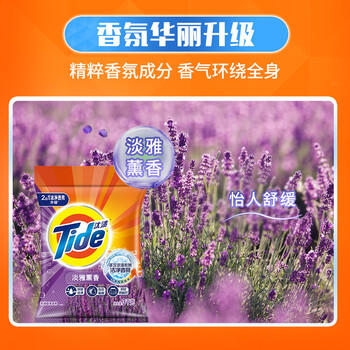 汰渍洁净透亮洗衣粉淡雅薰香6斤装 强效去渍 大袋批发非皂粉家庭装 /家庭清洁/纸品 /衣物清洁 /洗衣粉 商品图7