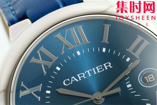 AF卡地亚蓝气球系列 蓝气球40系列男款 新尺寸40mm 罗马面 湖蓝盘 男士腕表 商品图3