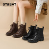 【保暖绒里】星期六潮酷百搭厚底粗跟马丁靴SSD4116T6P 商品缩略图5