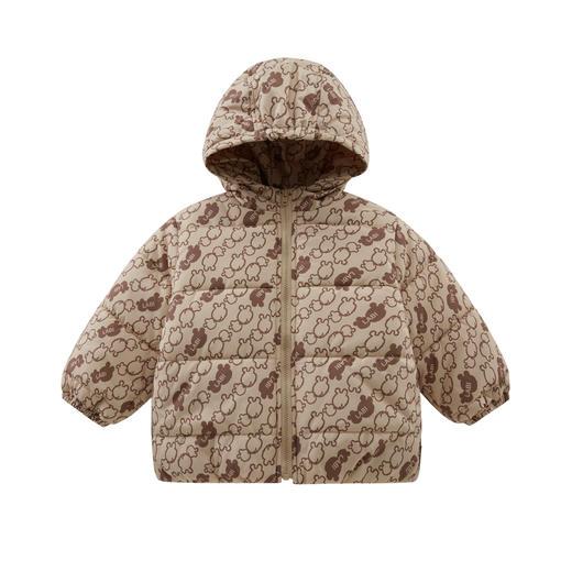 拉比i5童衣类-4拉比印花连帽外套LYDC102014 商品图2