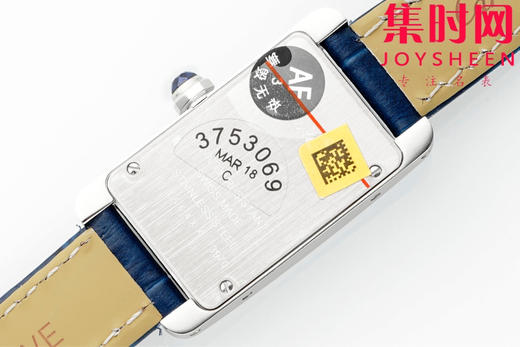 创意与美学之作—AF卡地亚Tank坦克系列 美国坦克小号 女士腕表 跨越时代的风格力量 表盘尺寸：35.4*19.4mm 商品图5