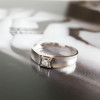 【天然正品】AU750白金经典简约0.043克拉钻石戒指16.5号（戒圈可改）女士211025TJ17 特价：2380元 商品缩略图3