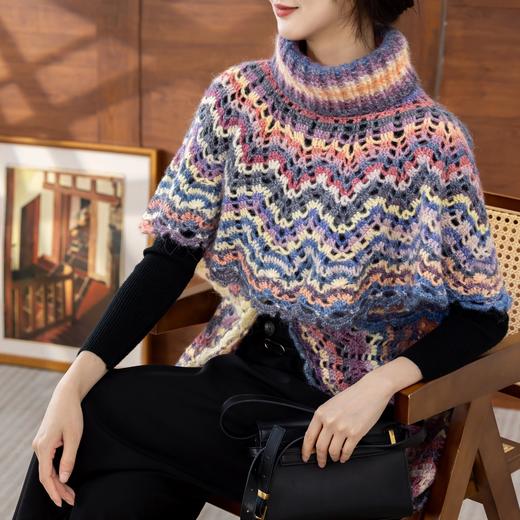 苏苏姐家禾蔓斗篷手工diy钩针自制编织毛线团材料包 商品图2