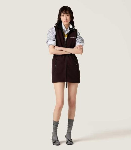 女款摇粒绒中长款马甲外套ho017 商品图3